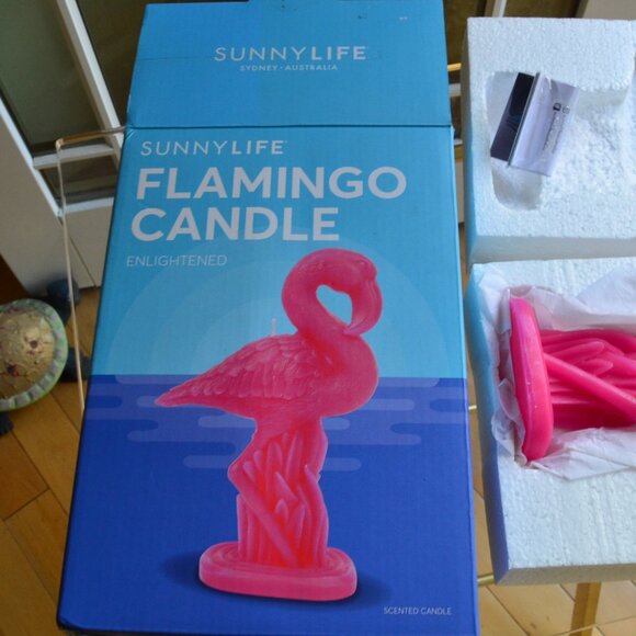 SunnyLife Flamingo Candle - Picture 2 of 10